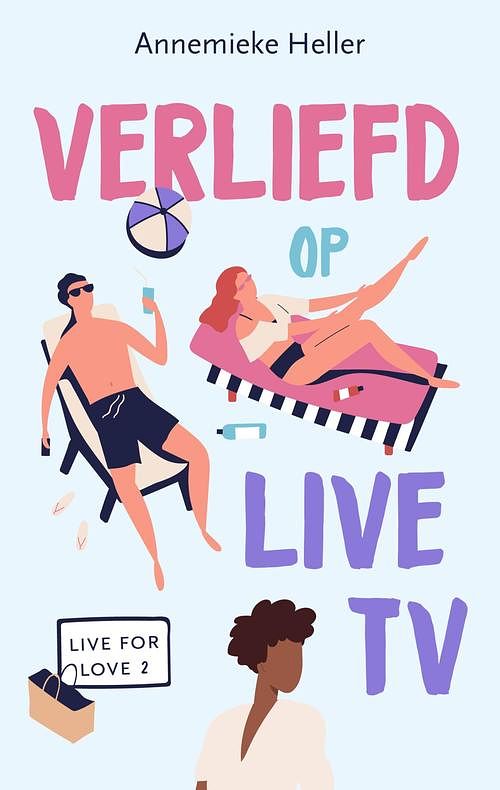 Foto van Verliefd op live tv - annemieke heller - ebook