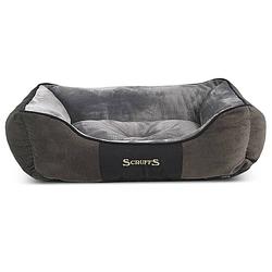 Foto van Scruffs & tramps huisdierenbed chester maat xl 90x70 cm grijs 1169