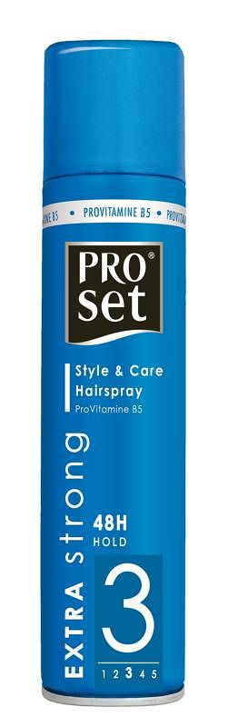 Foto van Proset extra strong style & care hairspray 300ml bij jumbo