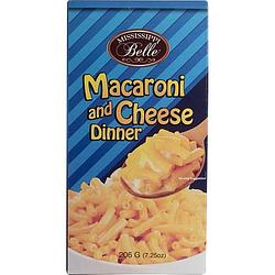Foto van Mississippi belle wisconsin macaroni and cheese dinner 206g bij jumbo