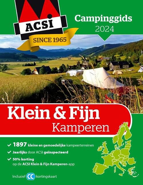 Foto van Acsi klein & fijn kamperen gids 2024 - acsi - paperback (9789493182523)