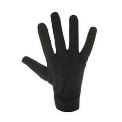 Foto van Zwarte korte verkleed handschoenen voor kinderen - verkleedhandschoenen