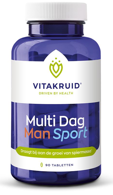 Foto van Vitakruid multi dag man sport tabletten