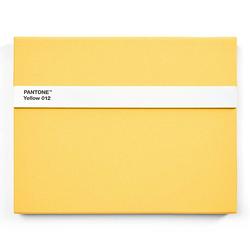 Foto van Copenhagen design notitieboek gelinieerd met potlood - yellow 012 c