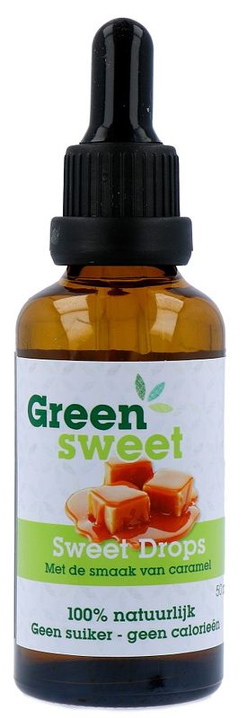 Foto van Greensweet stevia sweet drops caramel