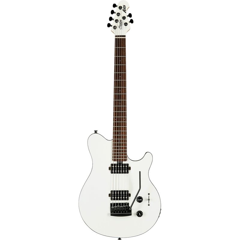 Foto van Sterling by music man ax3s axis white elektrische gitaar