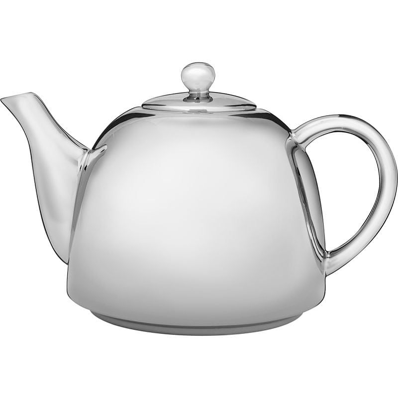 Foto van Theepot vtwonen zilver 1800 ml