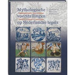 Foto van Mythologische voorstellingen op nederlandse tegels