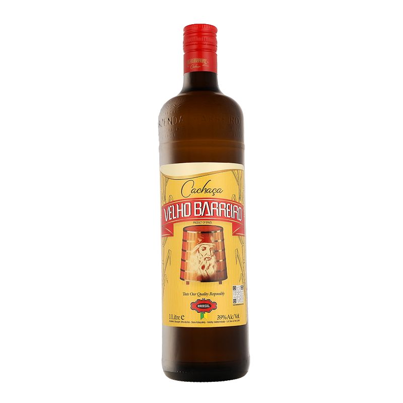 Foto van Velho barreiro cachaca 1ltr gedistilleerd