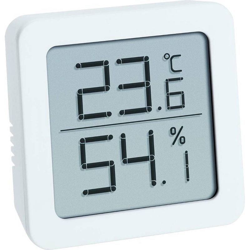 Foto van Tfa digitale thermo-hygrometer wit