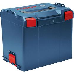 Foto van Bosch l-boxx 374 1600a012g3 transportkist abs blauw, rood (l x b x h) 442 x 357 x 389 mm