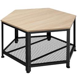 Foto van Tectake - salontafel norwich industrial light sidetable bijzettafel - 404226