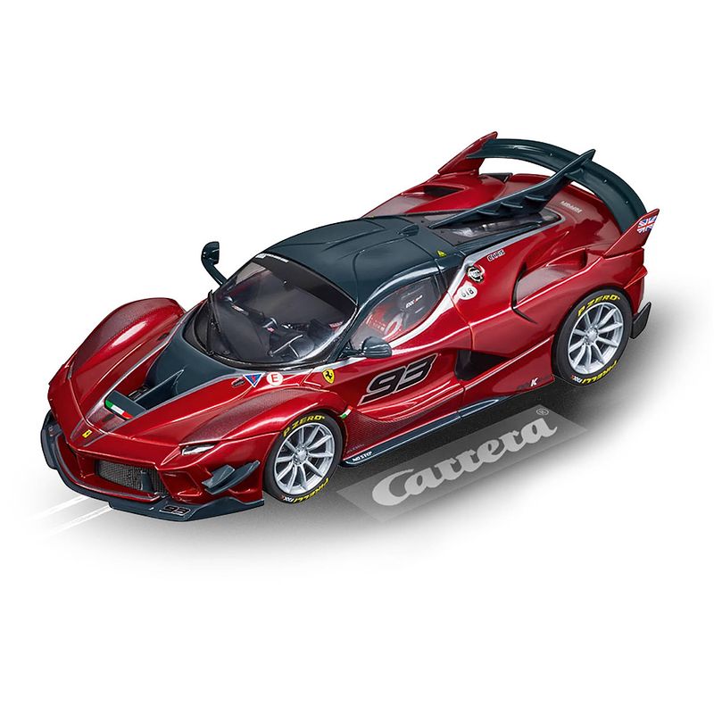 Foto van Carrera racebaanauto evolution ferrari fxx k no.93 1:32 rood