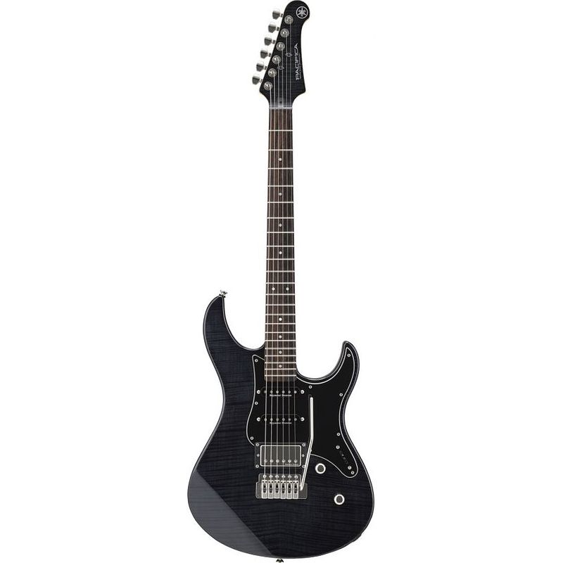 Foto van Yamaha pacifica 612vii fm translucent black elektrische gitaar