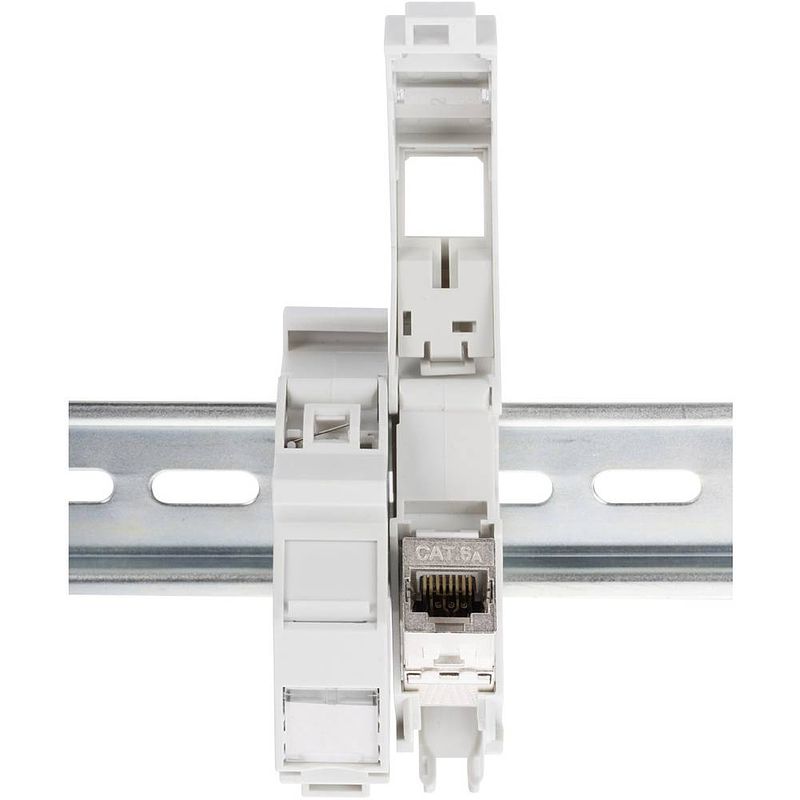 Foto van Digitus an-25187 din-railadapter voor keystone module ip20 din-rails