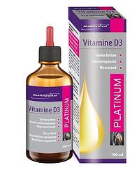 Foto van Mannavital vitamine d3 platinum druppels 100ml