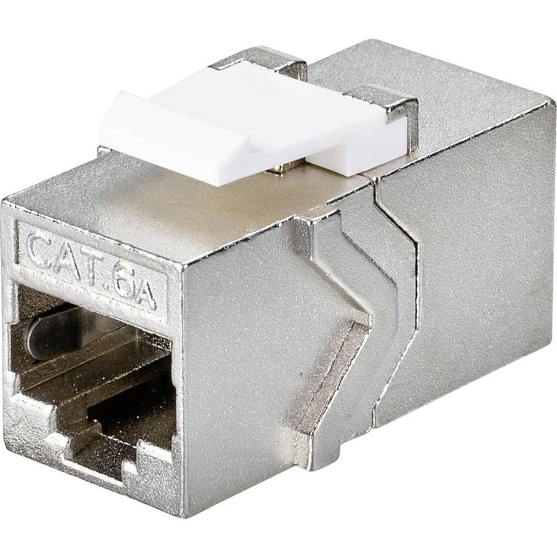 Foto van Renkforcerj45netwerkadaptercat 6a stp 500 mhz [1x rj45-bus - 1x rj45-bus]