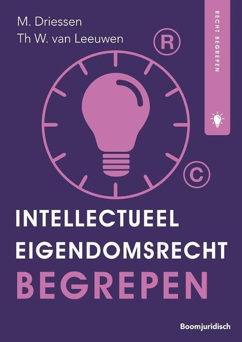 Foto van Intellectueel eigendomsrecht begrepen - m. driessen, t.w. van leeuwen - paperback (9789462126749)