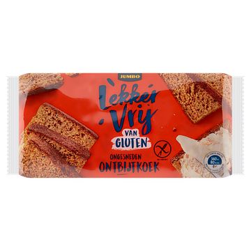 Foto van Jumbo lekker vrij van gluten ongesneden ontbijtkoek 300g