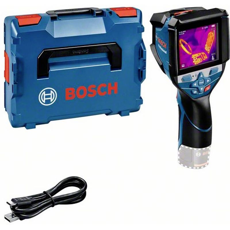 Foto van Bosch professional gtc 600 c click&go warmtebeeldcamera -20 tot 600 °c 9 hz