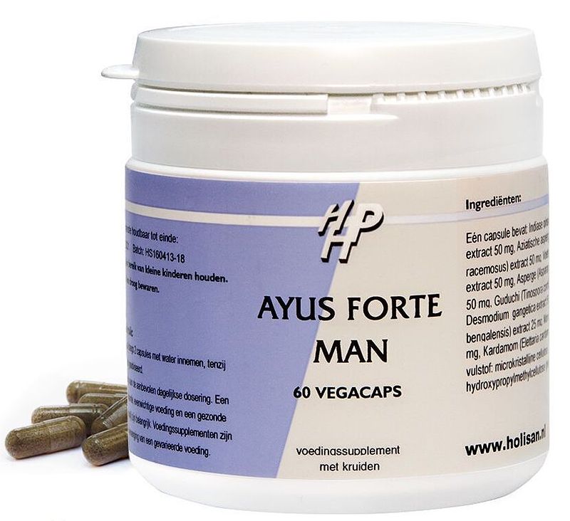 Foto van Holisan ayus forte man capsules