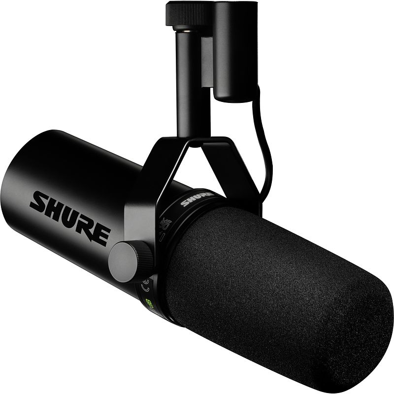 Foto van Shure sm7db dynamische studiomicrofoon met ingebouwde preamp