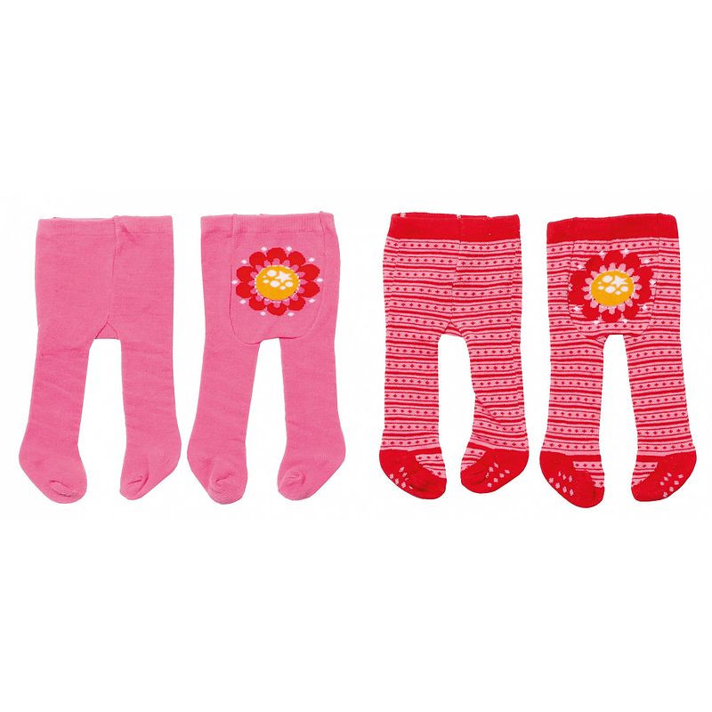 Foto van Dolly moda maillots 43 cm rood/roze 2 stuks