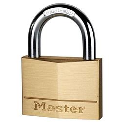 Foto van Master lock hangslot 60 mm massief messing 140eurd