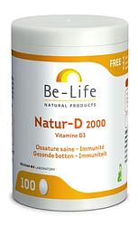 Foto van Be-life natur-d 2000 capsules