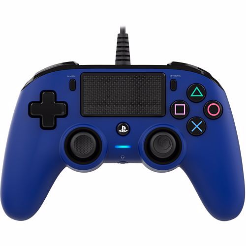 Foto van Nacon bedrade controller ps4 (blauw)