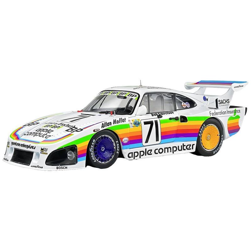 Foto van Solido porsche 935 k3 #71 weiß 1:18 auto