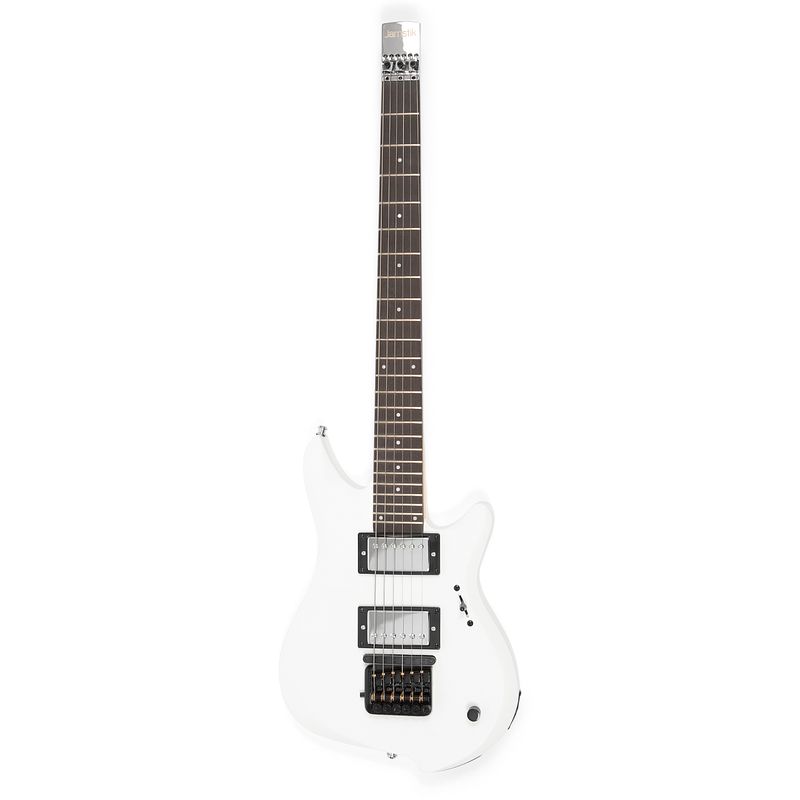 Foto van Zivix jamstik studio midi guitar matte white elektrische gitaar met gigbag