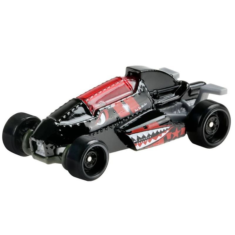 Foto van Hot wheels auto 2 jet z 1:64 die-cast zwart/rood