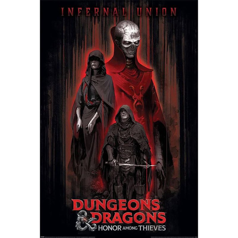 Foto van Poster dungeons & dragons movie infernal union 61x91,5cm