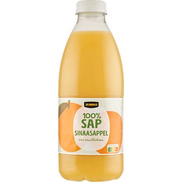 Foto van Jumbo 100% sap sinaasappel met vruchtvlees 1 l