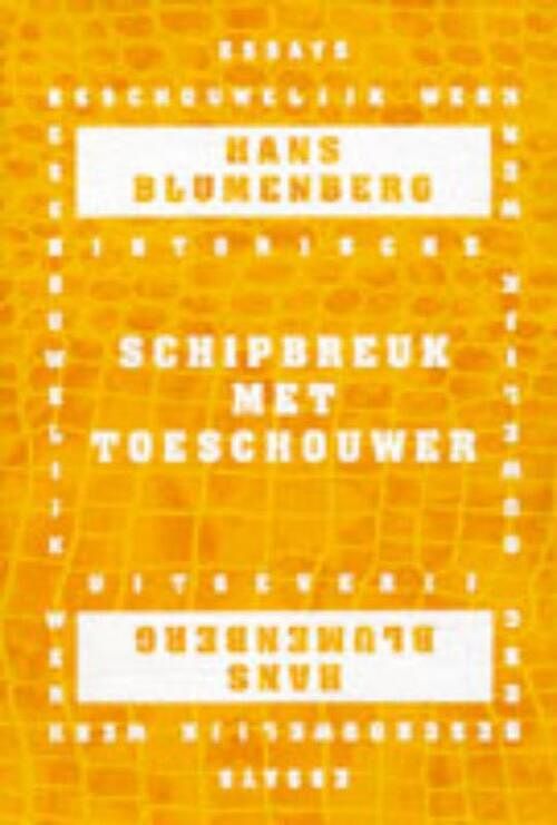 Foto van Schipbreuk met toeschouwer - h. blumenberg - paperback (9789065541420)