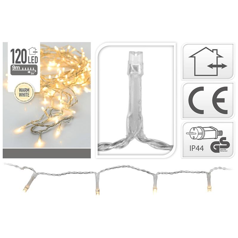 Foto van 2 stuks ledverlichting 120 ww buiten