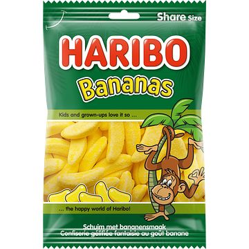 Foto van Haribo bananas share size 240g bij jumbo