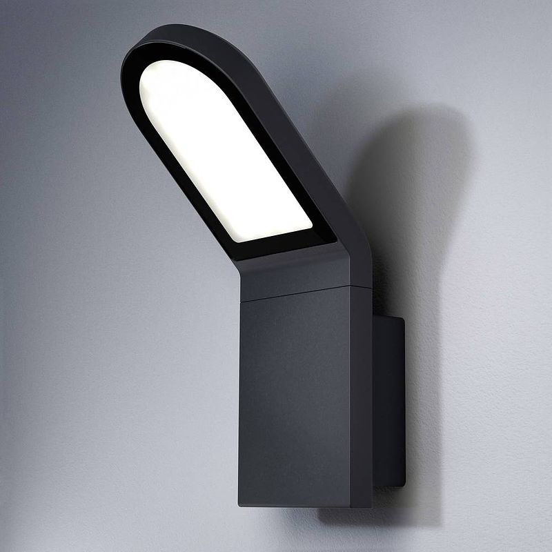 Foto van Ledvance endura® style wall l 4058075214132 led-buitenlamp (wand) donkergrijs