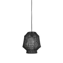 Foto van Light & living - hanglamp vitora - 26x26x30 - zwart