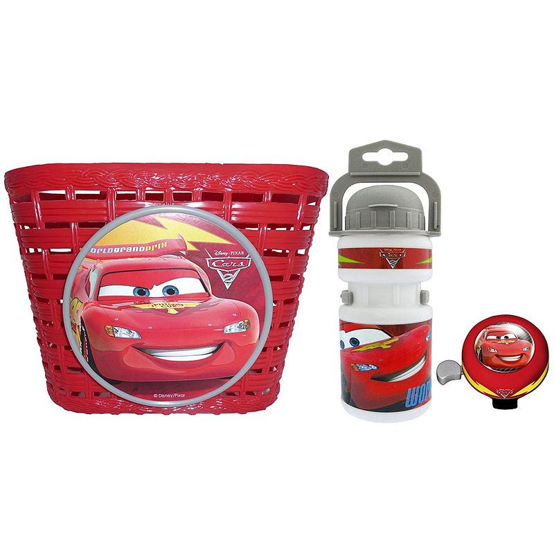 Foto van Disney accessoiresset cars rood 3-delig