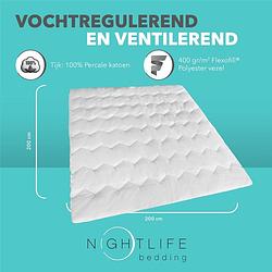 Foto van Enkel , all season dekbed ultra comfort - 200x200 cm (tweepersoons) - nightlife - 450 gram - dekbed-discounter.nl