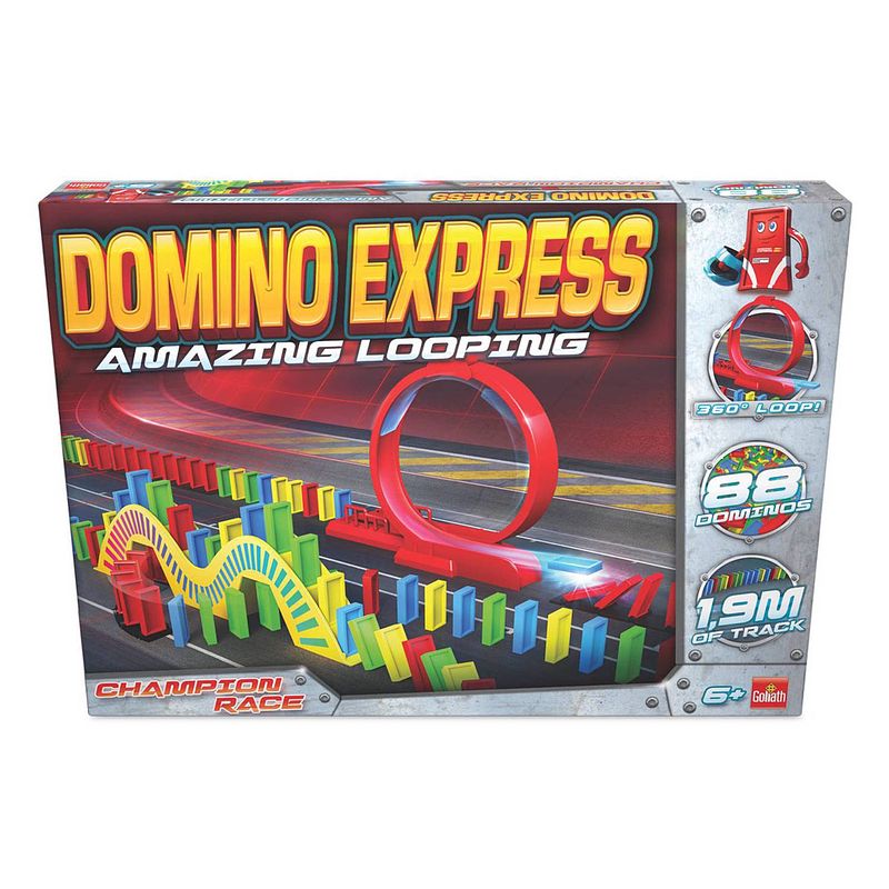 Foto van Goliath domino express amazing looping 88 stenen