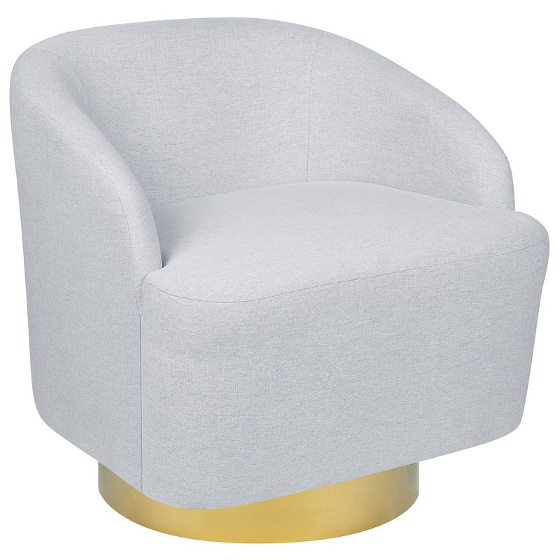 Foto van Beliani lavik - fauteuil-grijs-polyester