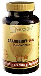 Foto van Artelle cranberry 5000 capsules 100st