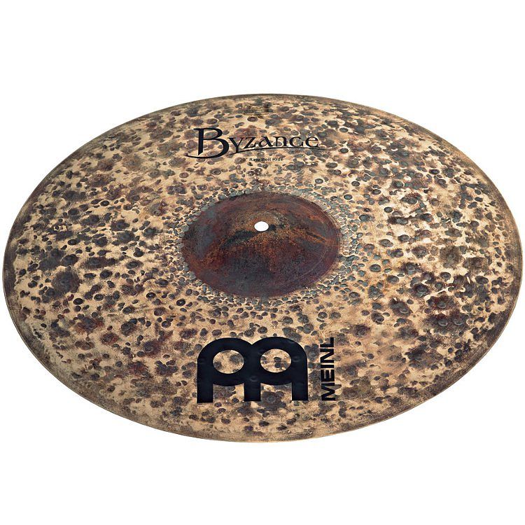 Foto van Meinl byzance b20rbr 20 inch dark raw bell ride bekken