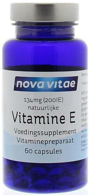 Foto van Nova vitae vitamine e 200iu capsules
