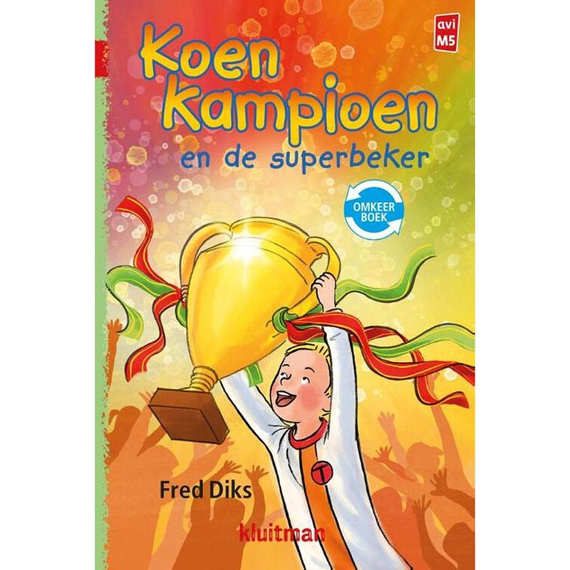 Foto van Koen kampioen en de superbeker