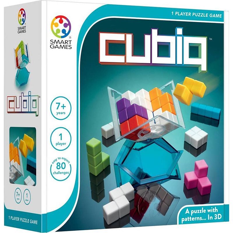 Foto van Smart games cubiq (80 opdrachten)