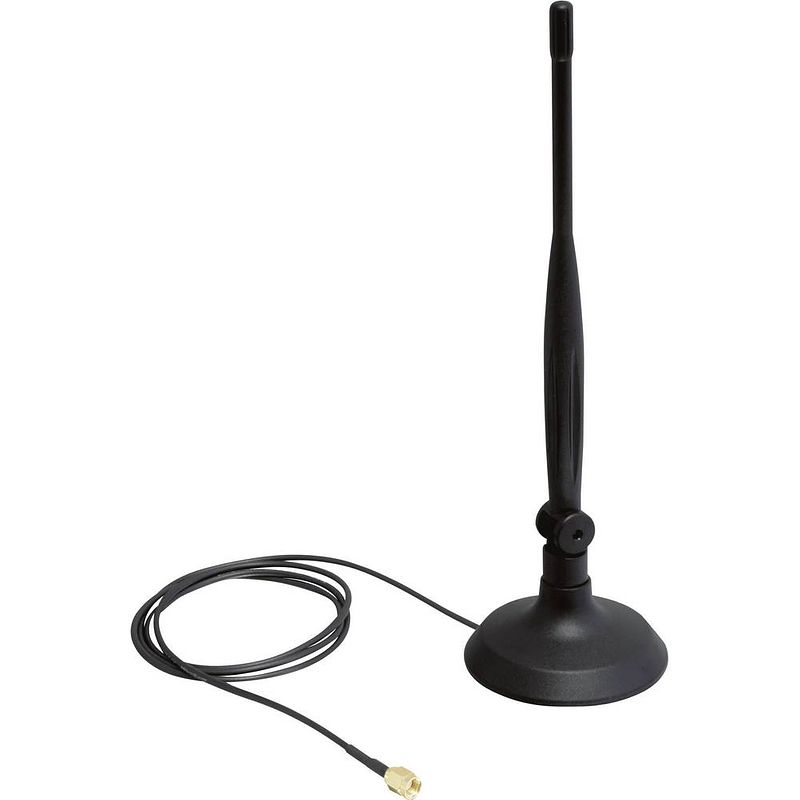 Foto van Delock 88413 wifi-staafantenne 4 db 2.4 ghz